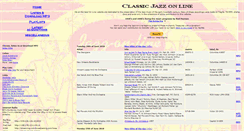 Desktop Screenshot of jazz-on-line.com